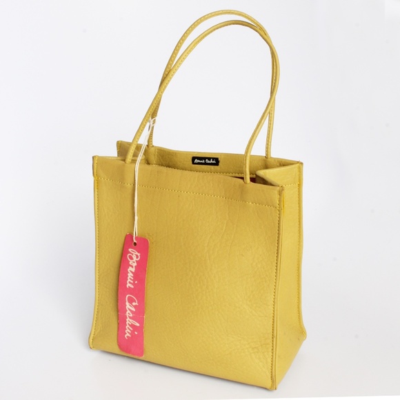 Bonnie Cashin for Coach Tiny Tote Bag Mimosa Leather Rare 1960s NOS NWD with Tag - Picture 8 of 13